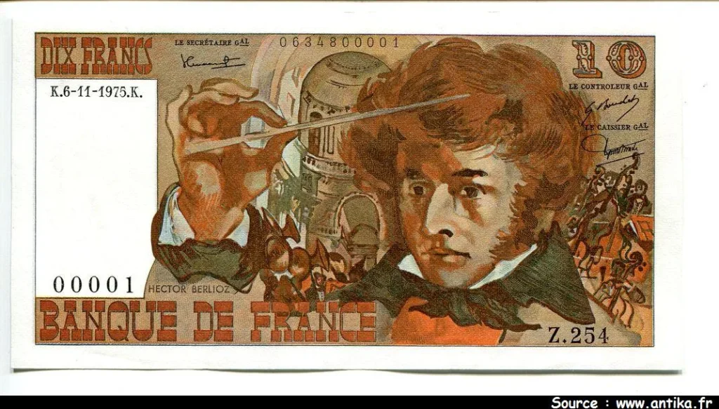10 FRANCS BERLIOZ - Type 1972