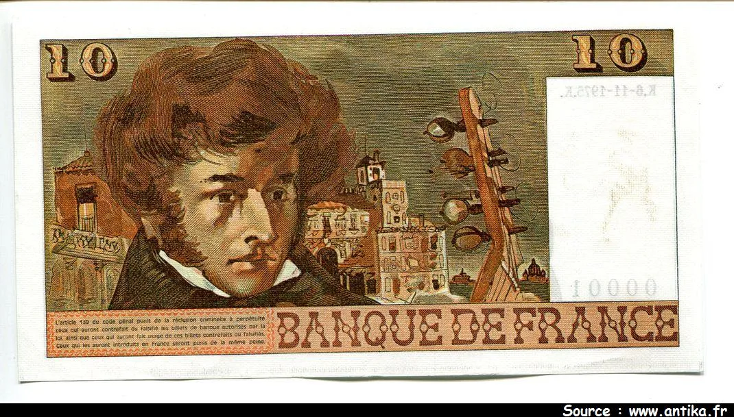 10 FRANCS BERLIOZ - Type 1972