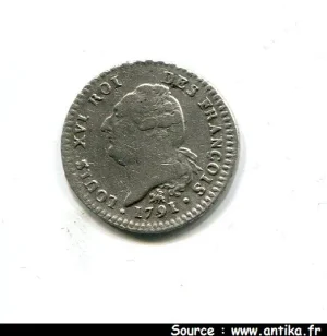 15 SOLS FRANCOIS, An 3 à 5 LOUIS XVI