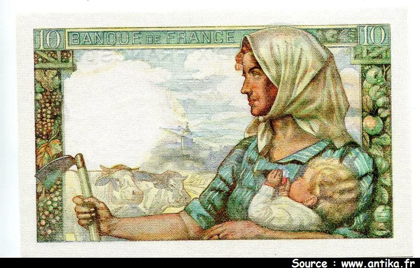 10 FRANCS MINEUR - type 1941