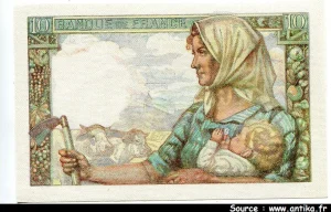 10 FRANCS MINEUR - type 1941