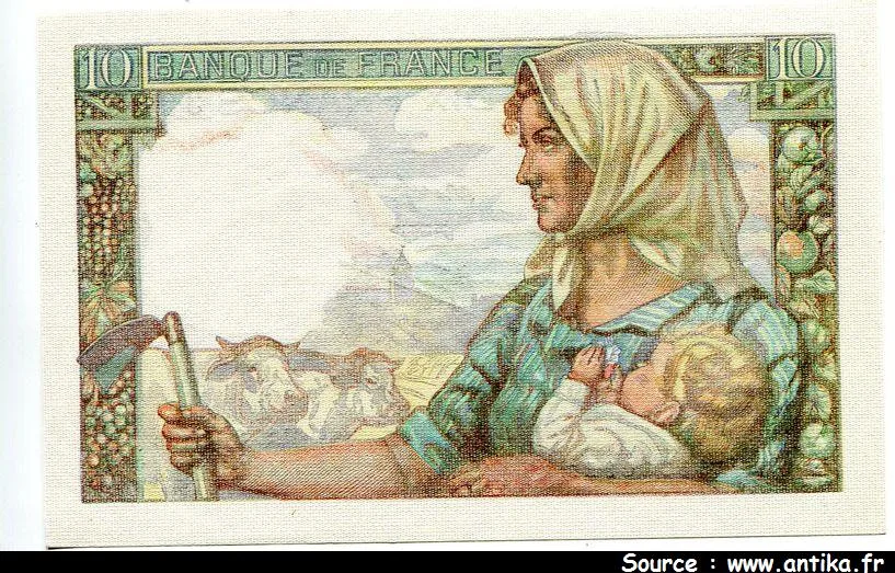 10 FRANCS MINEUR - type 1941