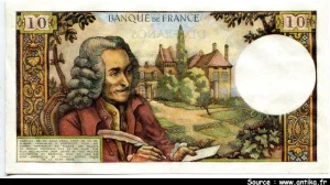 10 FRANCS VOLTAIRE - Type 1963
