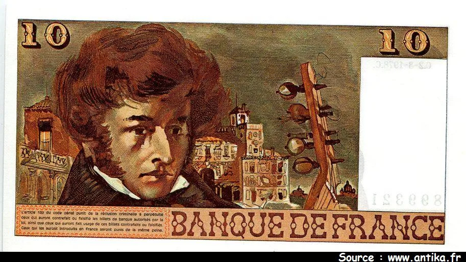 10 FRANCS BERLIOZ - Type 1972