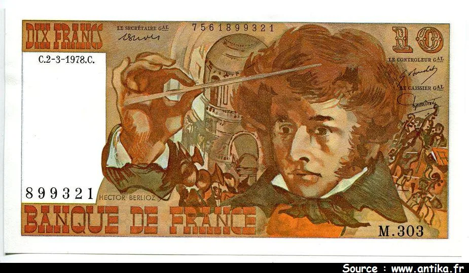 10 FRANCS BERLIOZ - Type 1972