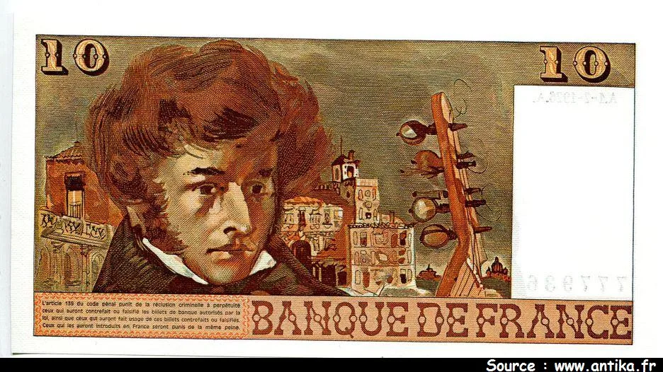 10 FRANCS BERLIOZ - Type 1972