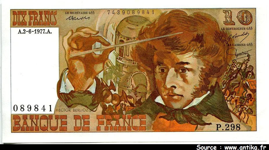 10 FRANCS BERLIOZ - Type 1972