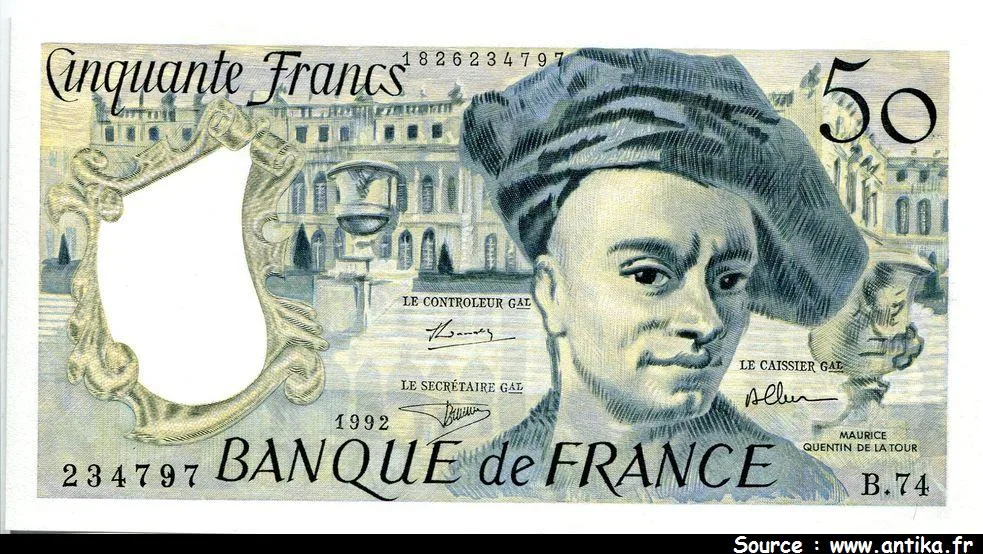 50 FRANCS QUENTIN - Type 1976
