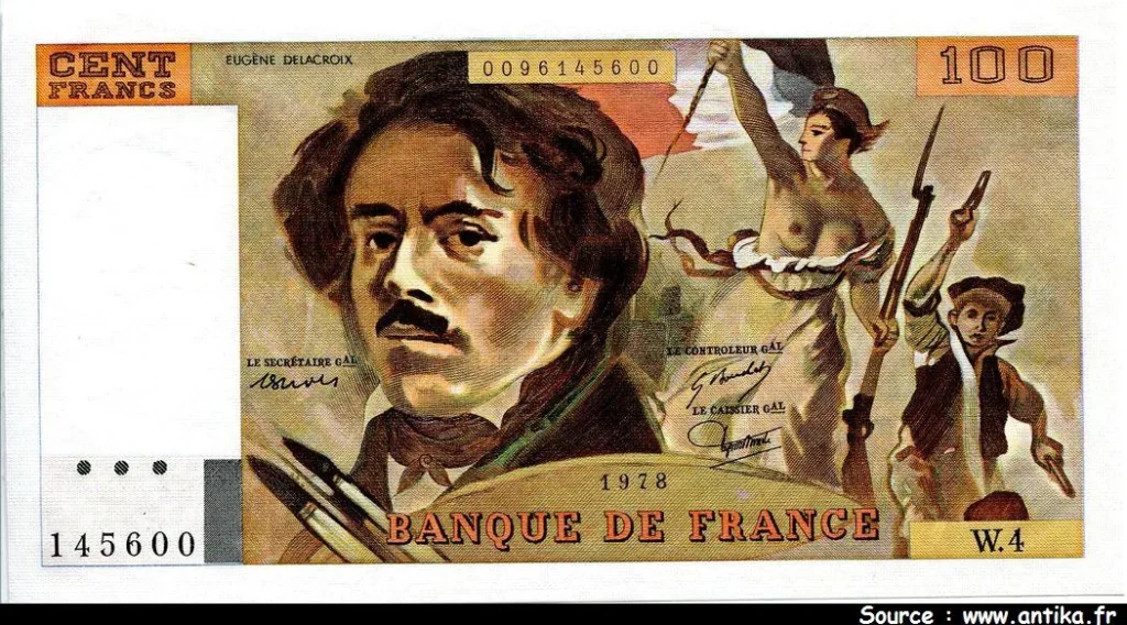 100 FRANCS DELACROIX - Type 1978 modifié