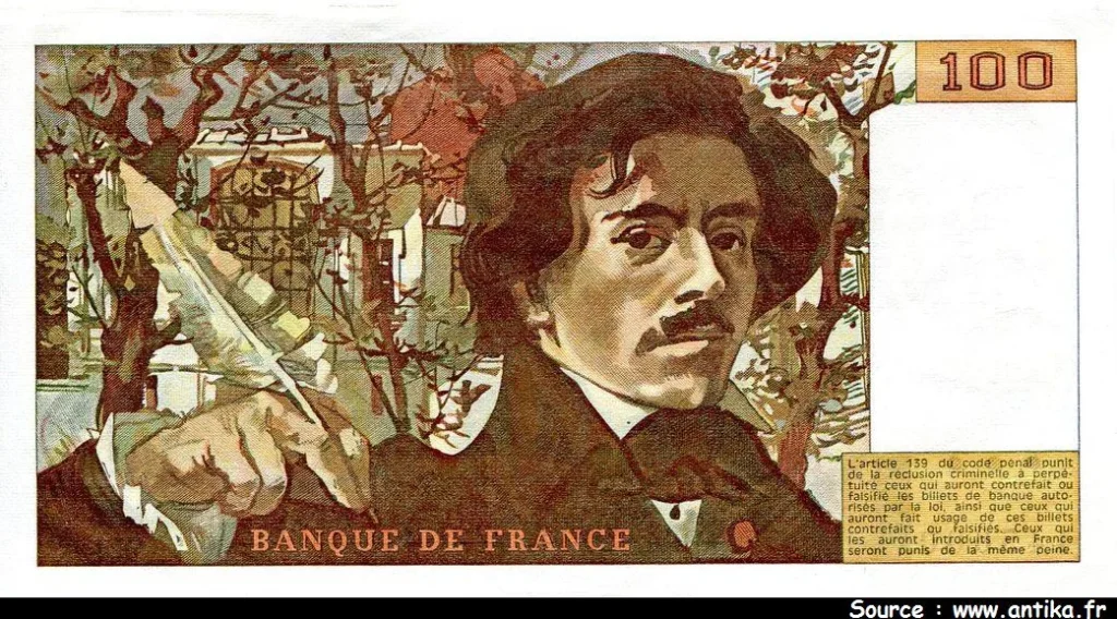 100 FRANCS DELACROIX - Type 1978 modifié