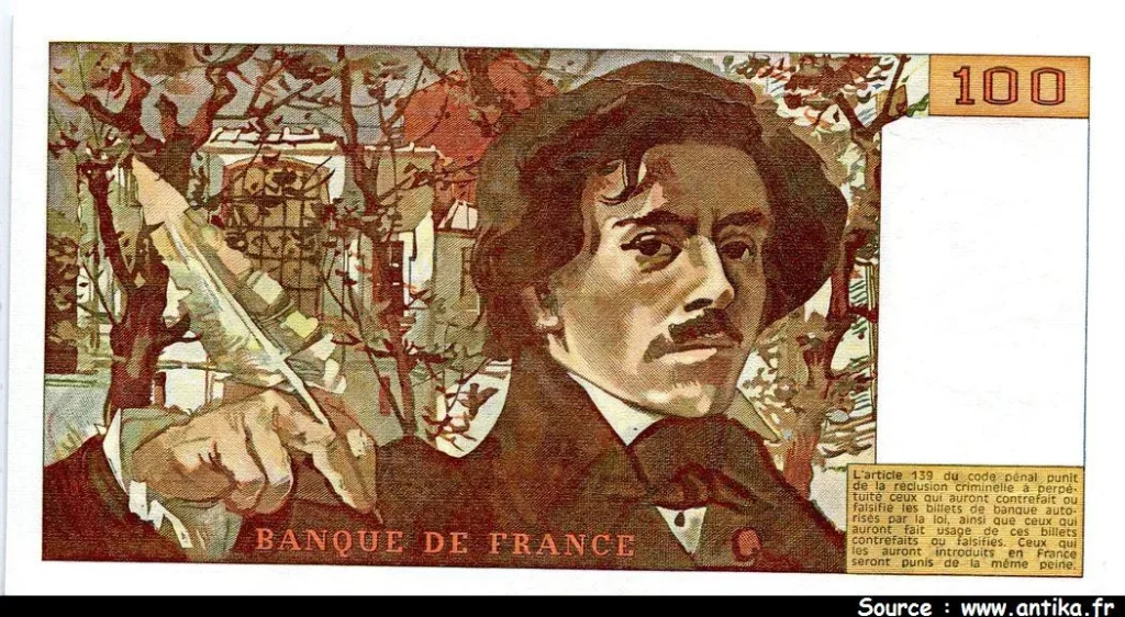 100 FRANCS DELACROIX - Type 1978 modifié