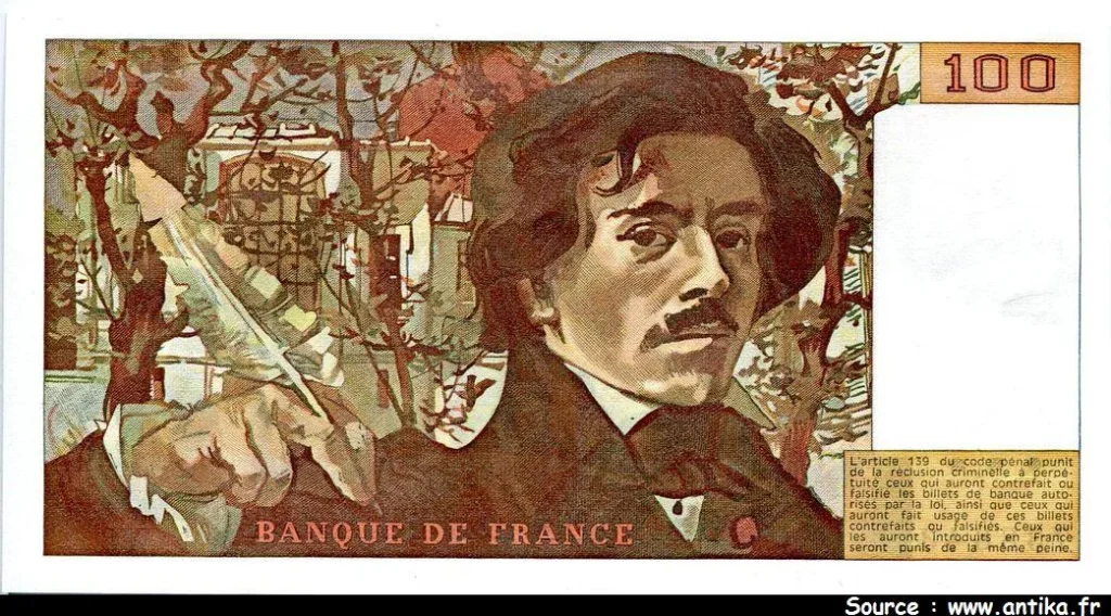 100 FRANCS DELACROIX - Type 1978 modifié