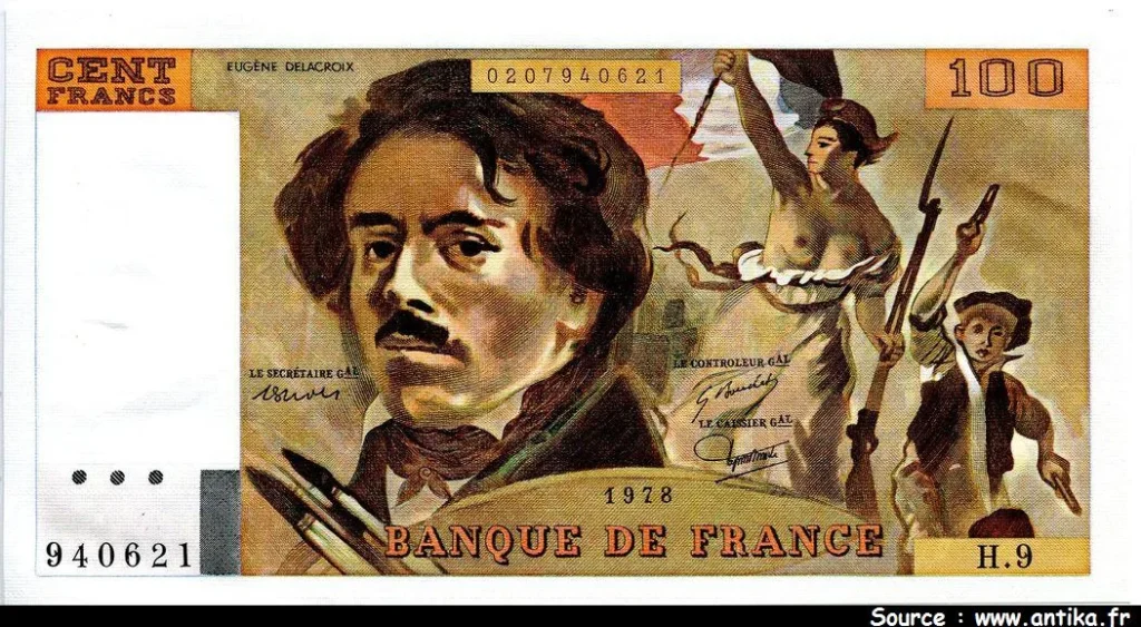 100 FRANCS DELACROIX - Type 1978 modifié