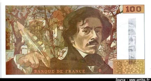 100 FRANCS DELACROIX - Type 1978 "imprimé en continu"