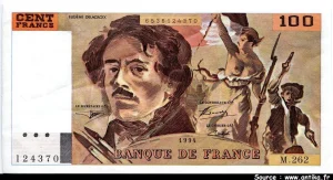 100 FRANCS DELACROIX - Type 1978 "442-1 & 442-2"