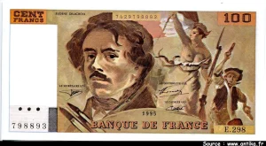 100 FRANCS DELACROIX - Type 1978 "442-1 & 442-2"