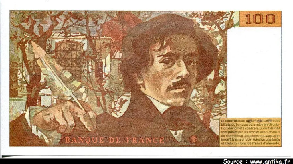 100 FRANCS DELACROIX - Type 1978 "442-1 & 442-2"