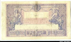 1000 FRANCS BLEU & ROSE - Type 1889