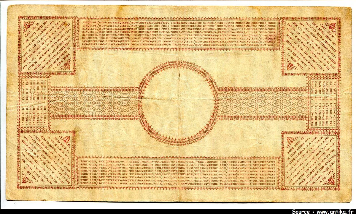 100 FRANCS Eléphant Femmes & Animaux