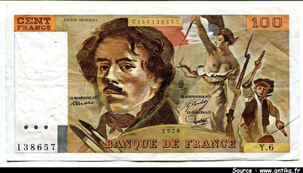 100 FRANCS DELACROIX - Type 1978 modifié