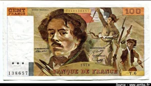 100 FRANCS DELACROIX - Type 1978 modifié