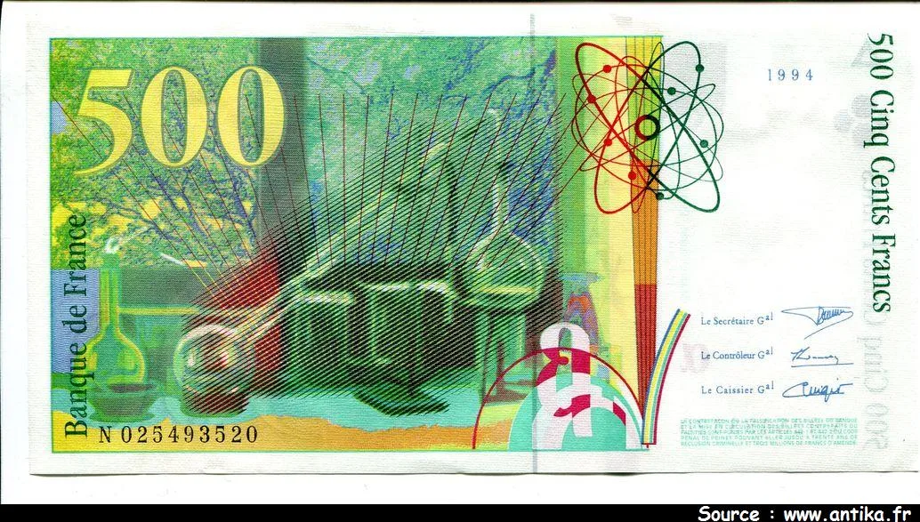 500 FRS P & M CURIE - Type 1993