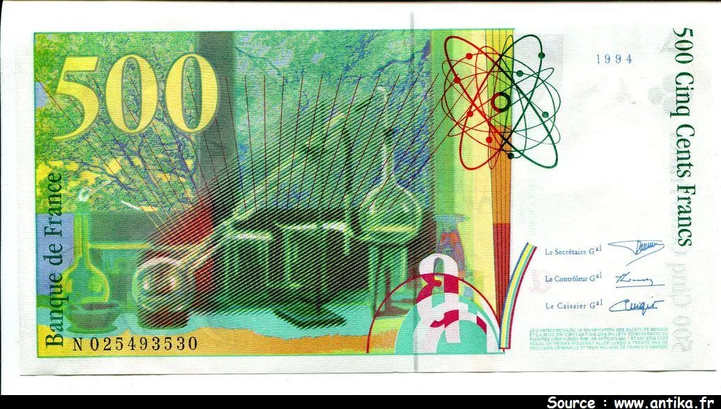 500 FRS P & M CURIE - Type 1993