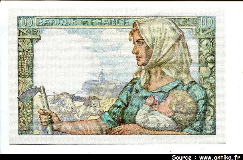 10 FRANCS MINEUR - type 1941