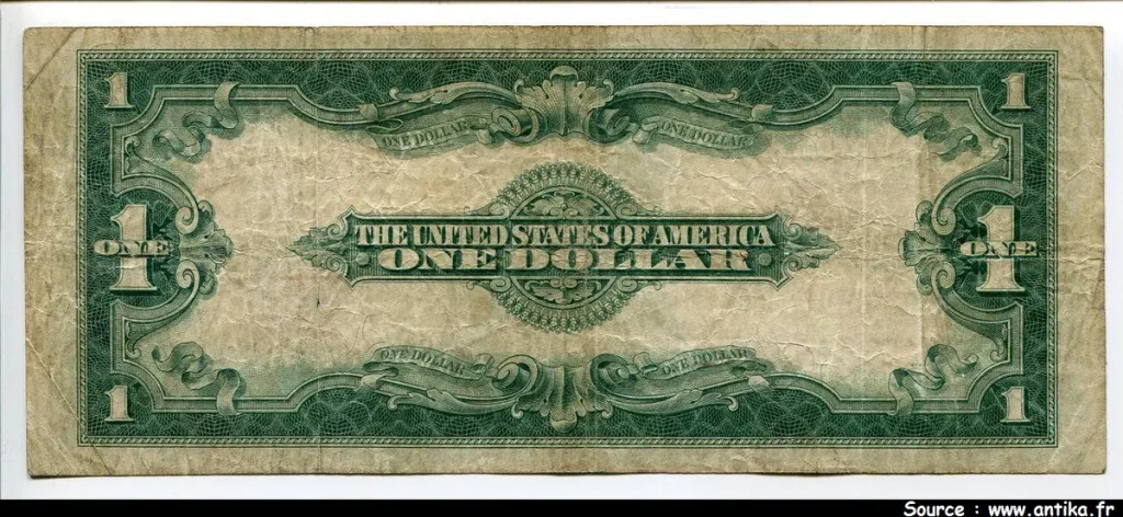 1 Dollar G.Washington Tampon Rouge