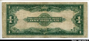 1 Dollar G.Washington Tampon Rouge