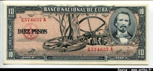 10 Pesos C.M de Cespedes