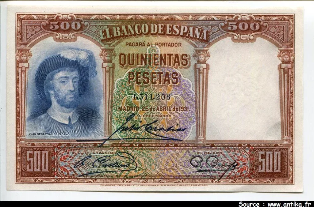 500 Pesetas J.S de Elcano PROMO
