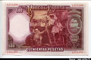 500 Pesetas J.S de Elcano PROMO