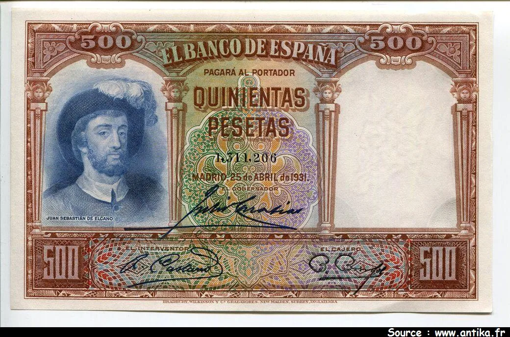 500 Pesetas J.S de Elcano PROMO