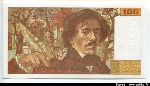100 FRANCS DELACROIX - Type 1978 "imprimé en continu"