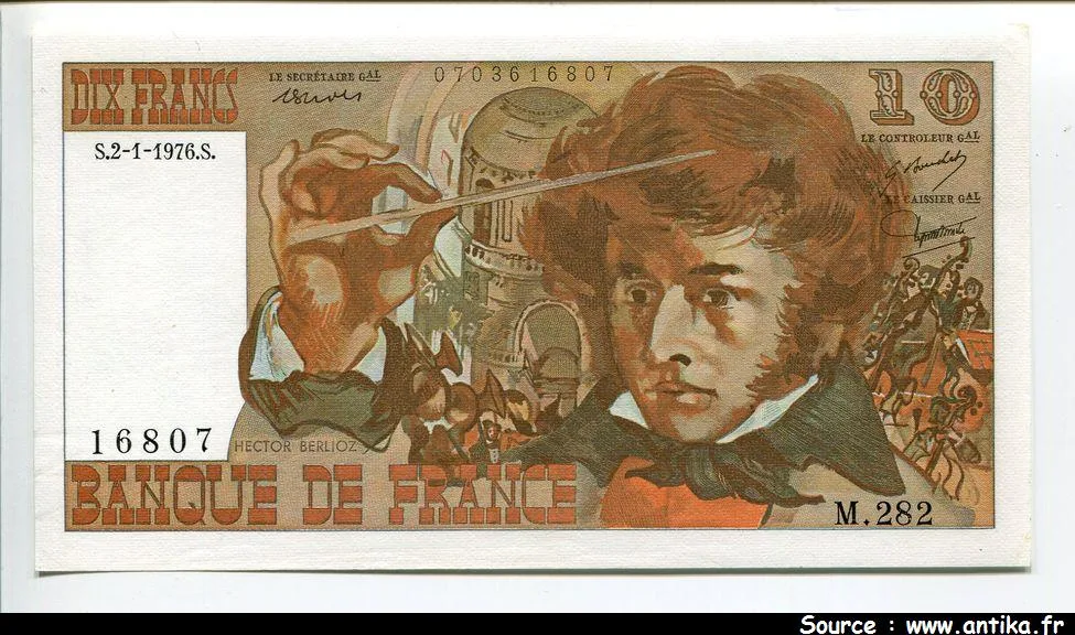 10 FRANCS BERLIOZ - Type 1972