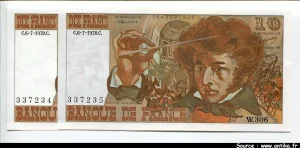 10 FRANCS BERLIOZ - Type 1972