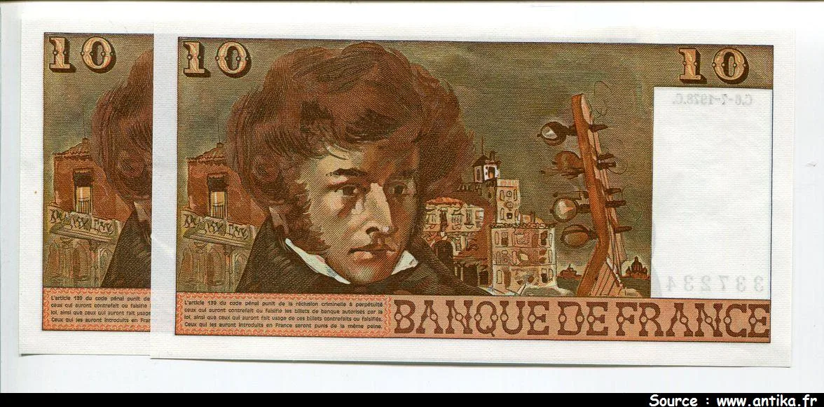 10 FRANCS BERLIOZ - Type 1972