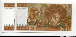 10 FRANCS BERLIOZ - Type 1972
