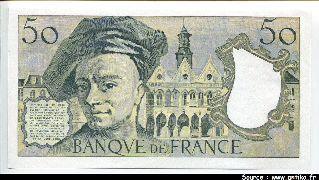 50 FRANCS QUENTIN - Type 1976