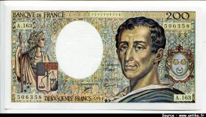 200 FRANCS MONTESQUIEU - Type 1981 modifié