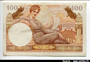 100 FRANCS "Trésor Français"