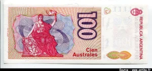 100 Australes D.Sarmento * *