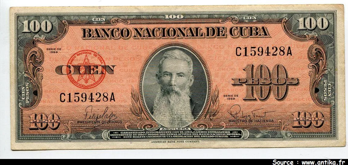 100 Pesos Aguilera