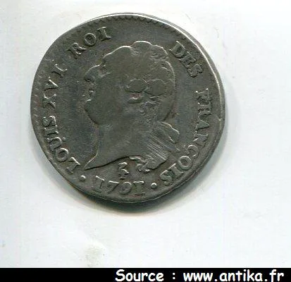 15 SOLS FRANCOIS, An 3 à 5 LOUIS XVI