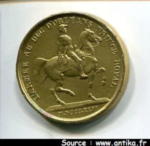 Médaille Cuivre Doré