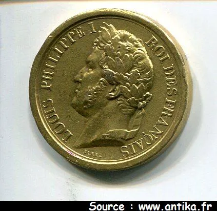 Médaille Cuivre Doré