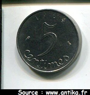 5 CENTIMES EPI