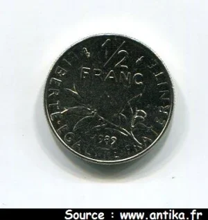 1/2 FRANC SEMEUSE