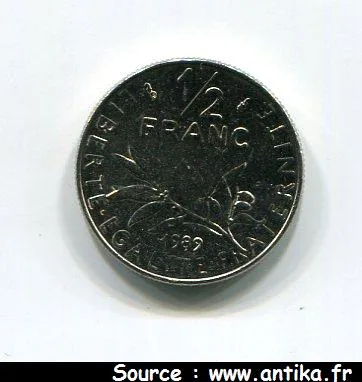 1/2 FRANC SEMEUSE